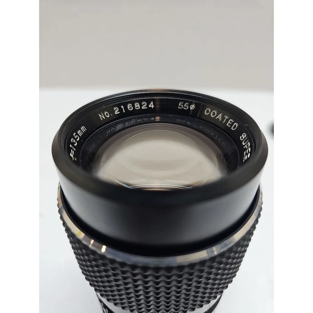 Super Albinar Auto Coated 135mm f/2.8 PK Mount Lens Excellent